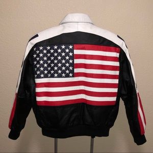 Vintage Michael Hoban USA Leather Jacket